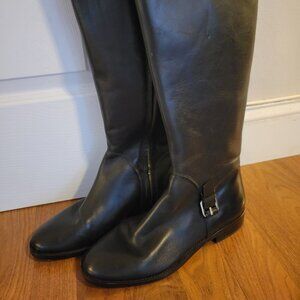 Banana Republic black riding boots size 9 1/2